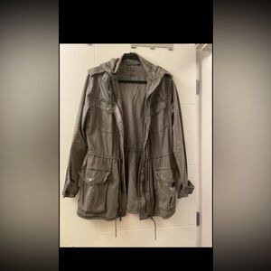 Aritzia trooper jacket gray